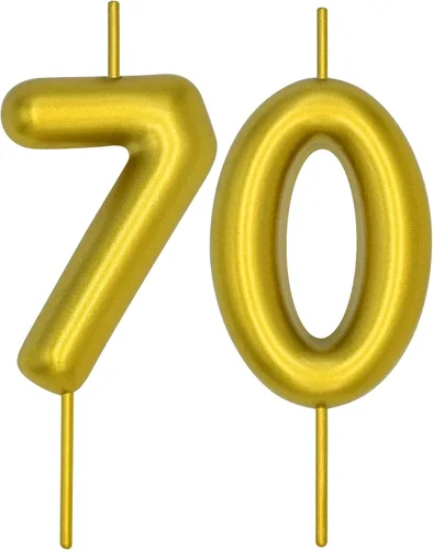 Miniatura 35 de DERVENTA Vela con números de 2.36 pulgadas, decoración perfecta para cumpleaños, brunch, postre, pastel, 1 pieza (número 0 rosa)
