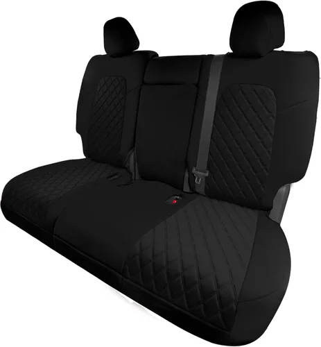 Miniatura 32 de FH Group Fundas de asiento de automóvil de ajuste personalizado hechas específicamente para Tesla Model Y Ultraflex 2020-2025, fundas de asiento