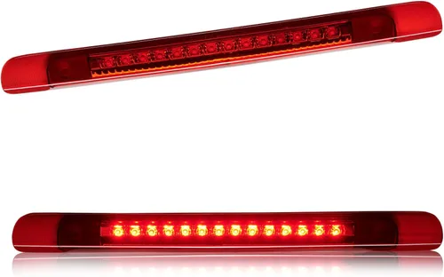 Miniatura 55 de Tercera tercera luz de freno, luz de freno LED de montaje alto para Chevy Silverado GMC Sierra 1500 2500 3500 HD Classic, lámpara de carga trasera