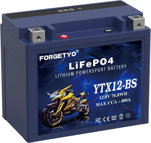 Miniatura 13 de Litio YTX20L-BS, batería de motocicleta LiFePO4 de 700A, 12V 10AH para ATV, UTV, moto de agua, vehículo de 4 ruedas, moto de nieve, embarcación