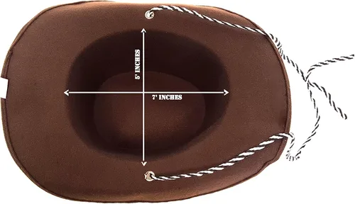 Miniatura 2 de Sombrero vaquero de Rodeo Occidental para niños pequeños, por Dondor Brown