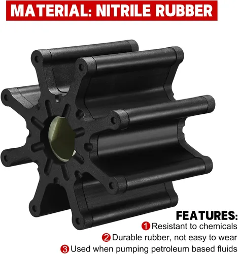 Miniatura 3 de BDFHYK 8M0104229 Kit de reparación de impulsor de bomba de agua para fuerabordas Mercury o Mariner y unidades de popa MerCruiser, sustituye a