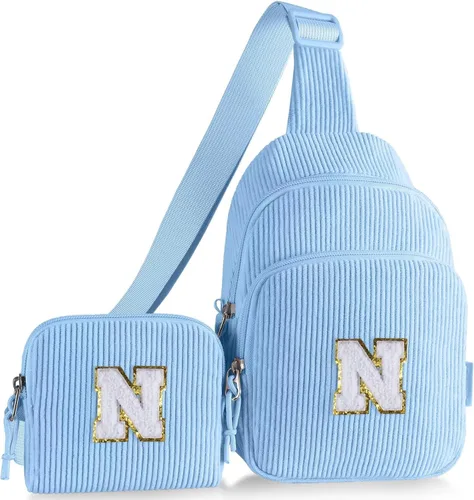 Miniatura 70 de Riñonera cruzada para niñas, Beige, Small