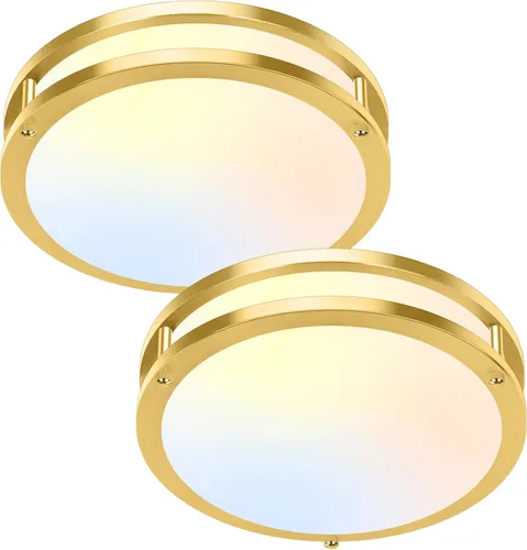 Miniatura 24 de Lámpara de techo LED de montaje empotrado de 36 W, lámpara de techo LED de 13 pulgadas 3600 LM, lámpara de techo moderna 2700 K/3000 K/4000 K/5000