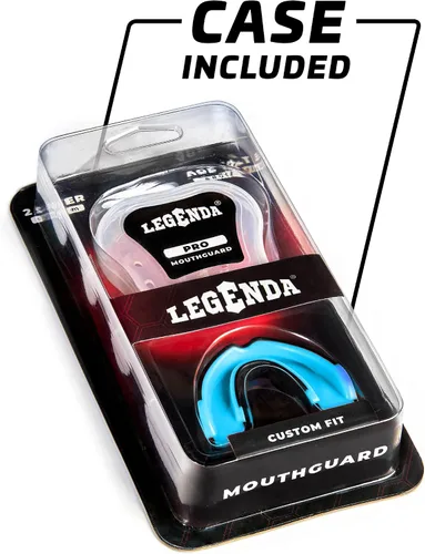 Miniatura 3 de Legenda Protector bucal deportivo con funda, protector bucal profesional para boxeo, fútbol, hockey, Jiu Jitsu, Muay Thai, MMA, lucha libre