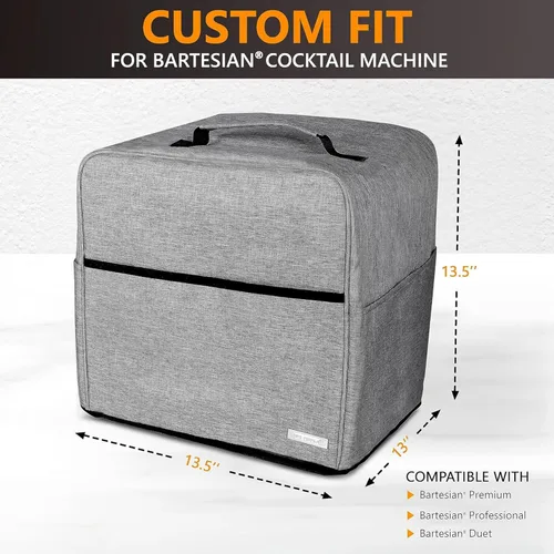 Miniatura 2 de Ksestor Cubierta Antipolvo Bartesian - Cubierta Bartesian para Máquina de Cócteles - Compatible con Premium, Professional, Duet - Negro