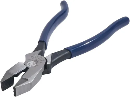 Miniatura 5 de Klein Tools 213-9ST, tenazas para trabajador metalúrgico, 9 pulgadas