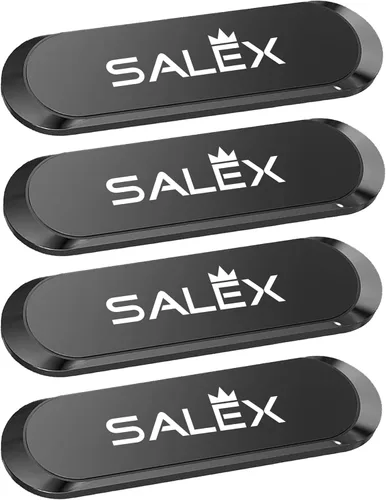 Miniatura 9 de Soporte magnético plano para teléfono, paquete de 4. Soporte de teléfono celular plateado para salpicadero de automóvil, pared, camión, kit