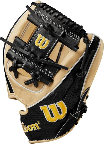 Miniatura 4 de Wilson Guantes de béisbol A2K Infield - Lanzamiento para mano derecha Negro (Blonde/black)