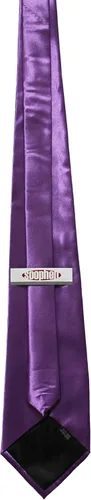 Miniatura 50 de Soophen corbata para hombre 3.75 pulgadas de color sólido