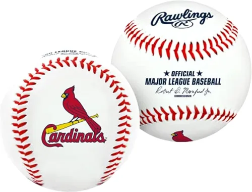 Miniatura 27 de Rawlings Béisbol oficial de la MLB 2026 con logo del equipo Todos los 30 equipos de la MLB disponibles