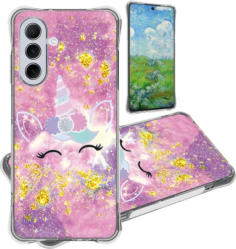 Miniatura 126 de jioeuinly JSF-DJS - Funda compatible con Nothing Phone 2a con protector de pantalla de vidrio templado, policarbonato duro + silicona suave, soporte