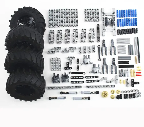 Miniatura 5 de Technical Parts - Accesorios de suspensión para vehículos con neumático de 107 x 44 pulgadas, juego de piezas técnicas compatibles con todas