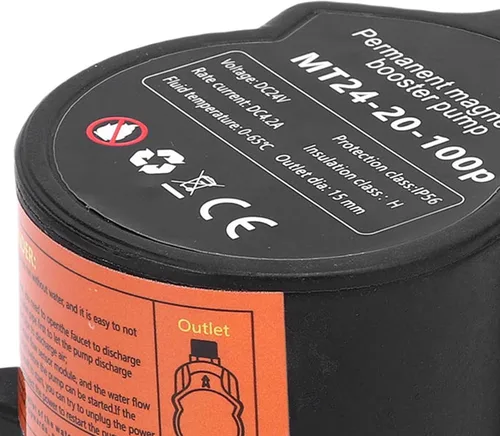 Miniatura 8 de WALFRONT Bomba sumergible pequeña ajustable, construcción de ABS, alta eficiencia y bajo ruido, ideal para acuarios y fuentes de hasta 65.6 pies