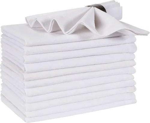 Miniatura 14 de Hausattire Servilletas reutilizables lavables 100% algodón de 18 x 18 pulgadas, servilletas de mesa para Acción de Gracias, Navidad, otoño
