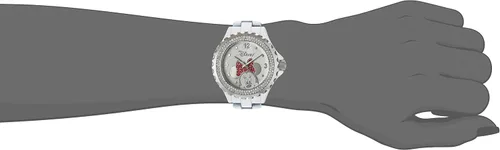 Miniatura 5 de Disney Reloj de pulsera analógico de cuarzo esmaltado para adultos Blanco Movimiento de cuarzo
