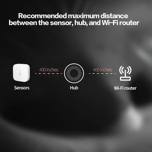 Miniatura 2 de Aqara - Sensor de temperatura y humedad Zigbee, termómetro inalámbrico higrómetro para automatización del hogar, monitoreo remoto, requiere Aqara