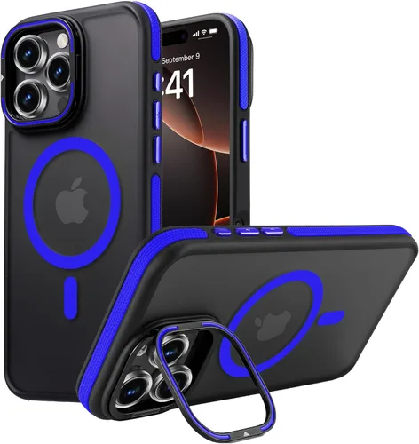 Miniatura 130 de Funda para iPhone 17 Pro Max con protector de lente de cámara [protección de grado militar de 10 pies] compatible con MagSafe a prueba de golpes