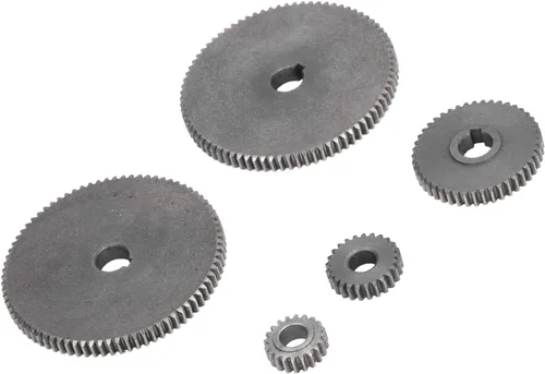 Miniatura 7 de Mini juego de engranajes de torno de metal, kit de piezas de repuesto con engranajes T80 T45 T25 T20 para micro torno y máquinas herramientas