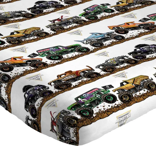 Miniatura 7 de Monster Jam MJ Life - Manta de 5 piezas, incluye manta, juego de sábanas