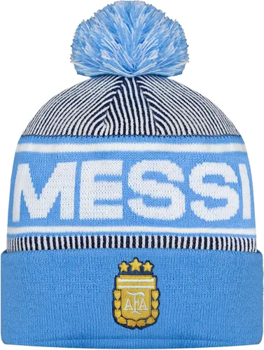 Miniatura 9 de Icon Sports Officially Licensed Argentine Football Association Lionel Messi Beanie - Unisex Kids 30bn_azul claro