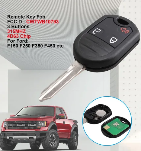 Miniatura 5 de Reemplazo del mando a distancia para FCCID: CWTWB1U793 se adapta a Ford F150 F250 F350 04-2016/F-450 Flex 09-2017 Explorer 01-2015/Escape Ranger