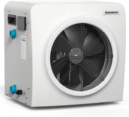 Miniatura 11 de AQUASTRONG Bomba de calor para piscina, calentador eléctrico para piscina sobre el suelo y en el suelo, calefacción y refrigeración para piscinas
