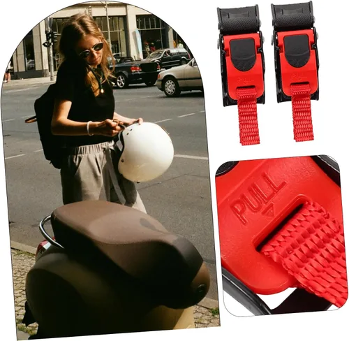 Miniatura 7 de Zerodeko 2 accesorios de hebilla de liberación rápida para motocicleta, clips duraderos para correa de barbilla, accesorios versátiles y fiables
