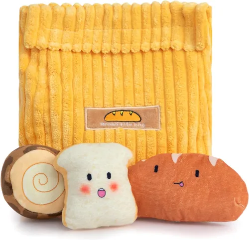 Miniatura 19 de Hollypet Hide and Seek - Juguete chirriante para perro, rompecabezas interactivo diseñado para cachorros, juguetes de peluche para cachorros, abejas