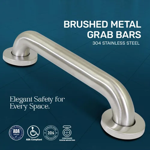 Miniatura 2 de Highcraft Barra de agarre para bañeras y duchas, barras de agarre para ducha para personas mayores y ancianos, barra de seguridad para baño de 36 x