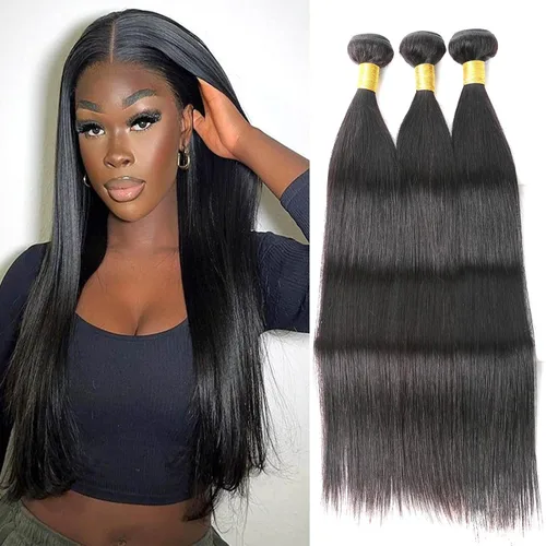 Miniatura 26 de Extensiones de cabello humano afro rizado 4B 4C Afro Kinky a granel de cabello humano virgen sin procesar para mujeres, negro natural, 8 pulgadas