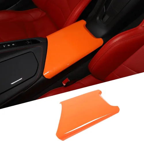 Miniatura 6 de Funda de panel para caja de reposabrazos compatible con Chevrolet Corvette C8 2020-2025, bandeja de almacenamiento con protección para reposabrazos
