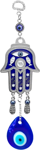 Miniatura 8 de Decoración colgante de mariposa azul contra el mal de ojo, amuleto nazar para colgar en la pared, protección del hogar y decoración de bendición