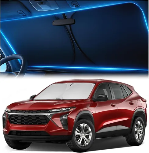 Miniatura 27 de Parasol para parabrisas para Honda Civic 2022 2023 2024 2025 2026 – Tecnología innovadora sin paso de luz, recorte para espejo, bloquea el 99%