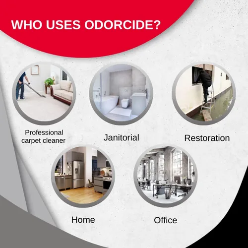 Miniatura 3 de Odorcide Eliminador de olores concentrado: eliminador de olores para olores fuertes en alfombras, madera dura y más, eliminador de humo, sudor