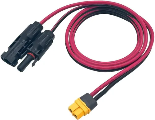 Miniatura 6 de Conector solar a adaptador XT60 Panel solar para batería Lipo EFDELTA estación de energía portátil River 600 y generador solar (23.6 in)