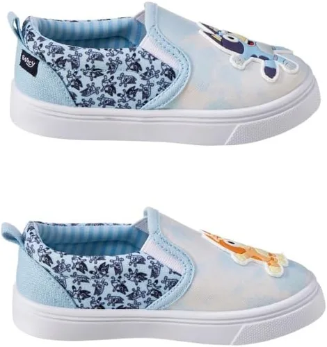 Miniatura 3 de Ground Up Bluey - Zapatos deportivos sin cordones para niños y niñas, tallas 8-13