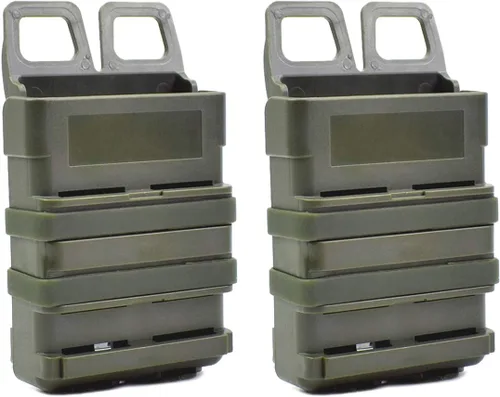 Bolsa táctica rápida para revistas, 5.56 Molle Holster Caza (bolsa de caza - Molle Mag bolsa - Funda táctica para mag)