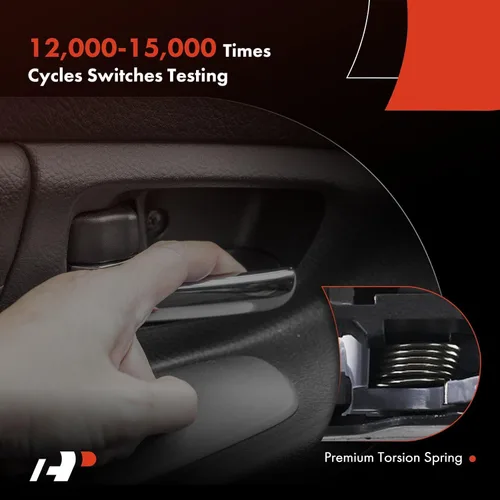 Miniatura 5 de A-Premium Manija de puerta interior delantera izquierda del lado del conductor compatible con Toyota Tundra 2000-2006 Pastilla de cabina