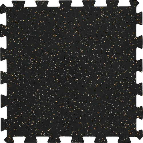 Miniatura 10 de Playsafer Genaflex Lock - Azulejos de goma para gimnasio de 0.315 in (8 mm) de grosor x 20.0 in x 20.0 in, súper durables, laminados, protectores