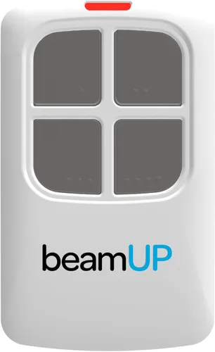 beamUP Transmisor remoto universal para puerta de garaje, control remoto de puerta de garaje de 4 botones para operar 4 puertas de garaje separadas,