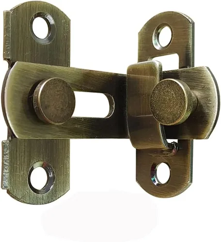 Cerradura de puerta corredera Cerradura de puerta de granero Cerradura de puerta de bolsillo Pantalla de bloqueo de puerta Pestillo de puerta de 90