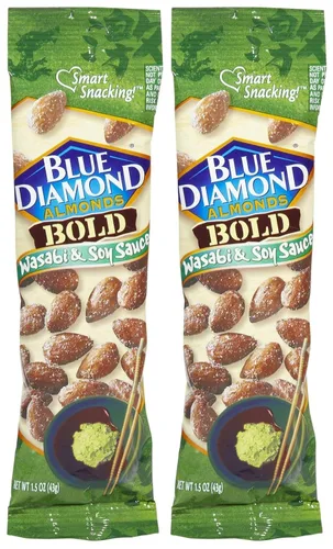 Miniatura 18 de Blue Diamond Almonds, Almendras espolvoreadas de cacao asadas al horno, 14 onzas