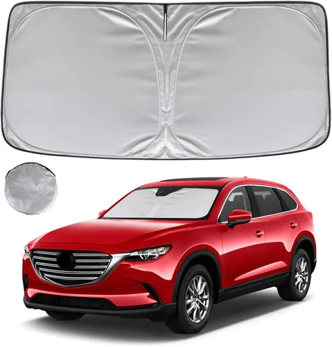 Miniatura 56 de KAYZT Parasol para parabrisas para Honda Civic 2022-2025 11.ª generación, parasol plegable para ventana delantera, accesorios de ajuste personalizado