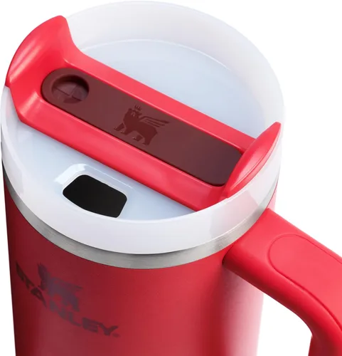 Miniatura 2 de Stanley Quencher H2.0 - Vaso de acero inoxidable con asa, pajilla y tapa FlowState giratoria de 3 posiciones; aislamiento térmico, sin BPA; apto