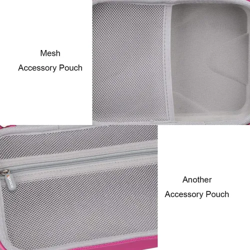 Miniatura 7 de Aproca Funda compatible con el juego de letras magnéticas LeapFrog Fridge Phonics, bolsa de almacenamiento portátil para accesorios (solo funda)