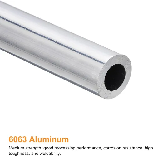 Miniatura 3 de uxcell Tubo Redondo de Aluminio 6063, 10 mm DE 6 mm DI 200 mm Longitud Tubo para Proyectos de Industria DIY, 2 Piezas