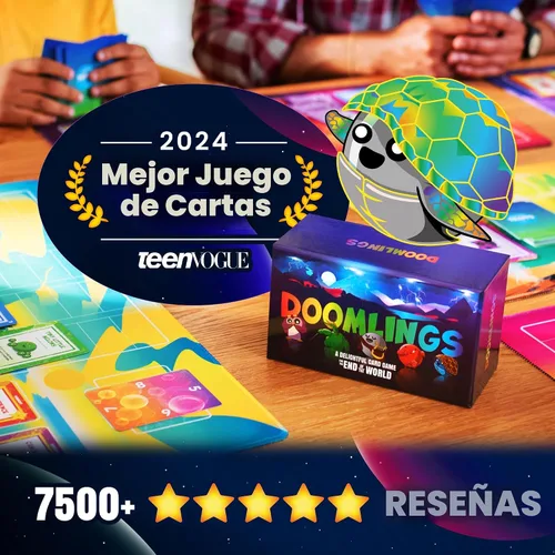 Miniatura 3 de Doomlings - Un encantador juego de cartas para el fin del mundo - Mejor nuevo juego de estrategia de cartas para adultos, niños y adolescentes 2-6