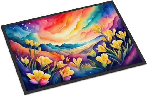 Miniatura 33 de Caroline's Treasures DAC1455MAT - Felpudo de la reina de la noche con diseño de cactus en color de 18 x 27 pulgadas, tapete para puerta delantera