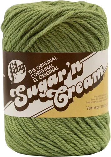 Miniatura 35 de Ovillo de algodón Lily Sugar 'N Cream, otro, Azul claro, 2.5 onza 2-Azul claro